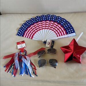 4th of July Accessories 6 pieces